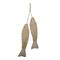 12" Natural Netted Fish Wood Wall Décor by Celebrate It™